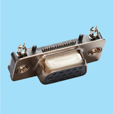 8097 / Conector hembra SUB-D Alta Densidad acodado