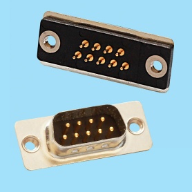 8130 / Male connector SUB-D stright PCB