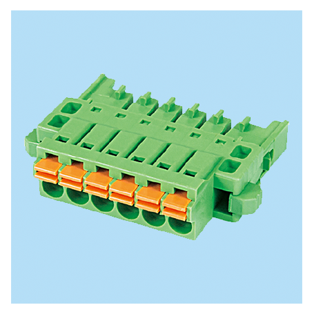 BC022144 / Plug for pluggable terminal block spring - 3.81 mm. 
