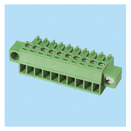 BCEC381VM / Plug for pluggable terminal block screw - 3.81 mm. 