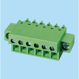 BCEC381FM / Plug for pluggable terminal block screw - 3.81 mm. 