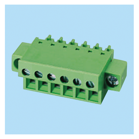 BCEC381FM / Plug for pluggable terminal block screw - 3.81 mm. 