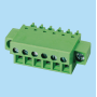 BCEC381FM / Plug for pluggable terminal block screw - 3.81 mm