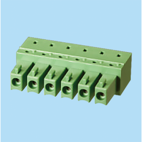 BCEC381CR / Plug for pluggable terminal block screw - 3.81 mm. 