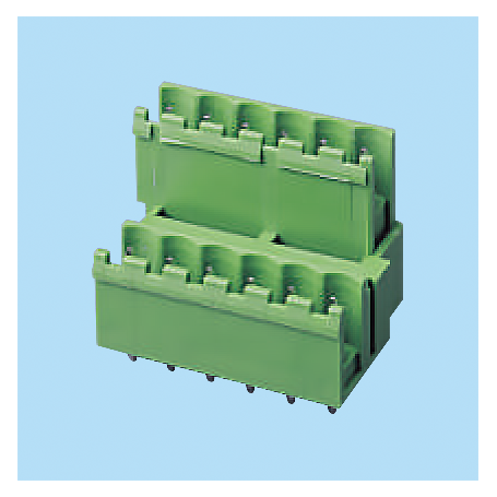 BC5EEHDV / Header for pluggable terminal block - 5.00 mm. 