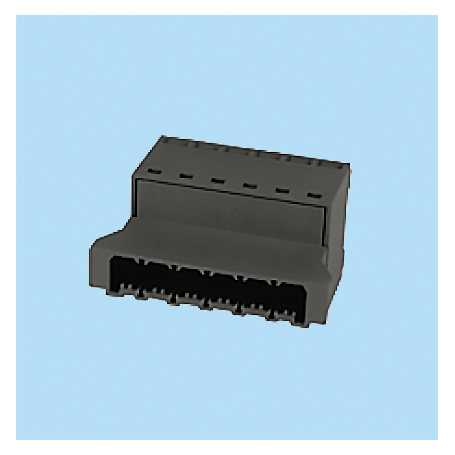 BC0161-14 / Twin plug - Socket pluggable d/ push-in - 5.00 mm. 