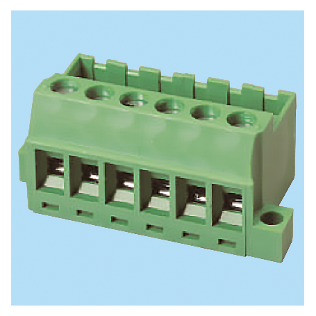BC2EHDRS / Plug for pluggable terminal block screw - 5.08 mm. 