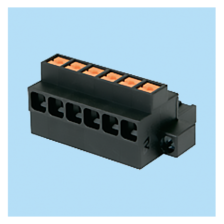 BC2ESVM / Plug for pluggable terminal block spring - 5.08 mm. 