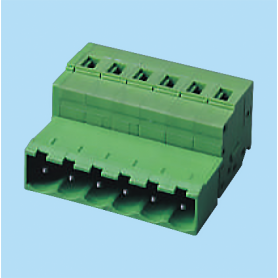 BCSC508EH / Plug for pluggable terminal block spring - 5.08 mm. 