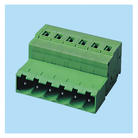 BCSC508EH / Plug for pluggable terminal block spring - 5.08 mm. 