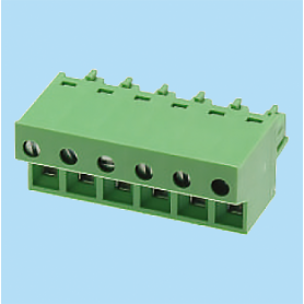 BCEC508F / Plug for pluggable terminal block screw - 5.08 mm. 