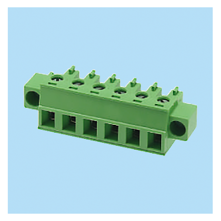 BCEC508VM / Plug for pluggable terminal block screw - 5.08 mm. 