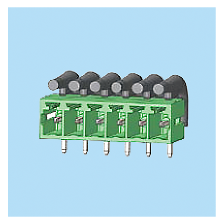 BCECH381RG-Socket / Headers for pluggable terminal block - 3.81 mm