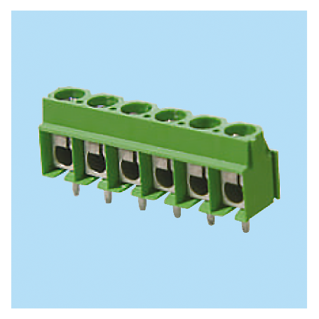 BCED508V / PCB terminal block round pin - 5.08 mm. 