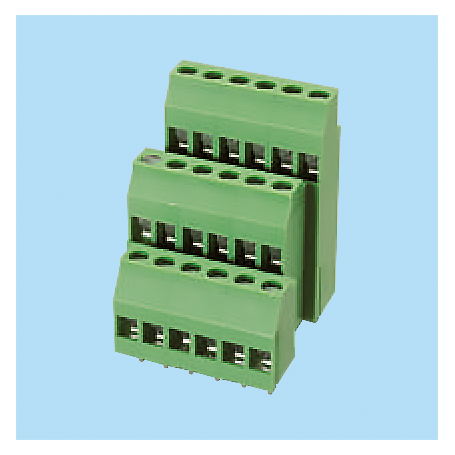 BCEHK508V3L / PCB terminal block High Current (25A UL) - 5.08 mm. 