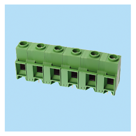 BCEPK116VS-XX-P2 / PCB terminal block High Current (57A UL) - 10.16 mm. 