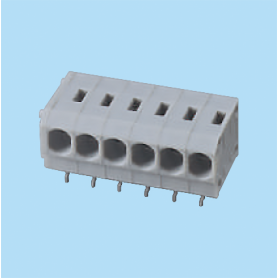 BC144R-XX-P2 / Screwless PCB terminal block Cage Clamp - 3.96 mm. 