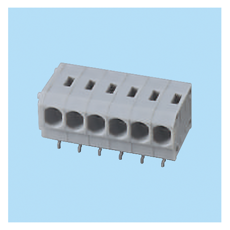 BC144R-XX-P2 / Screwless PCB terminal block Cage Clamp - 3.96 mm. 