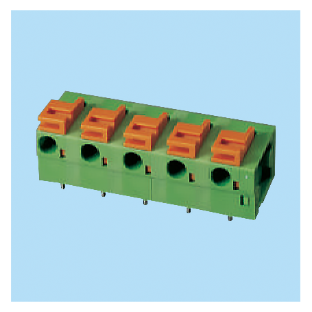 BC142R-XX-P3 / Screwless PCB terminal block - 7.62 mm