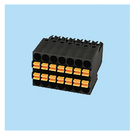 BC0156-1BXX-BK / Plug pluggable PID - 2.54 mm. 