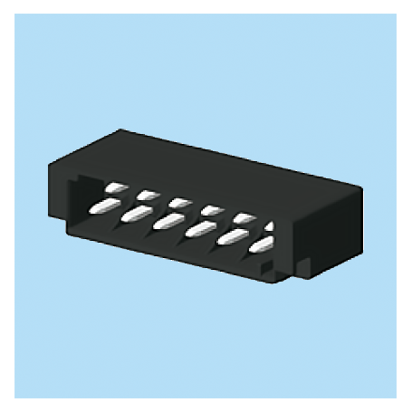 BC0225-76XX / Socket pluggable spring - 5.08 mm. 