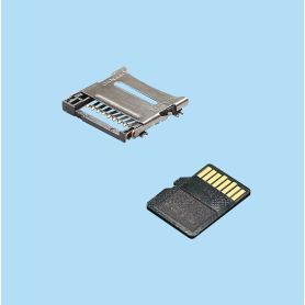 5518 / Micro SD card socket hinge type
