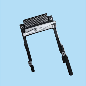 1279–BTG / PCMCIA card socket: Metal ejector double deck