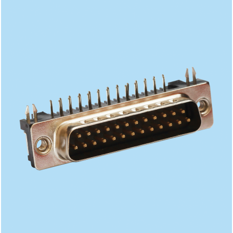 8004 / Conector macho SUB-D acodado